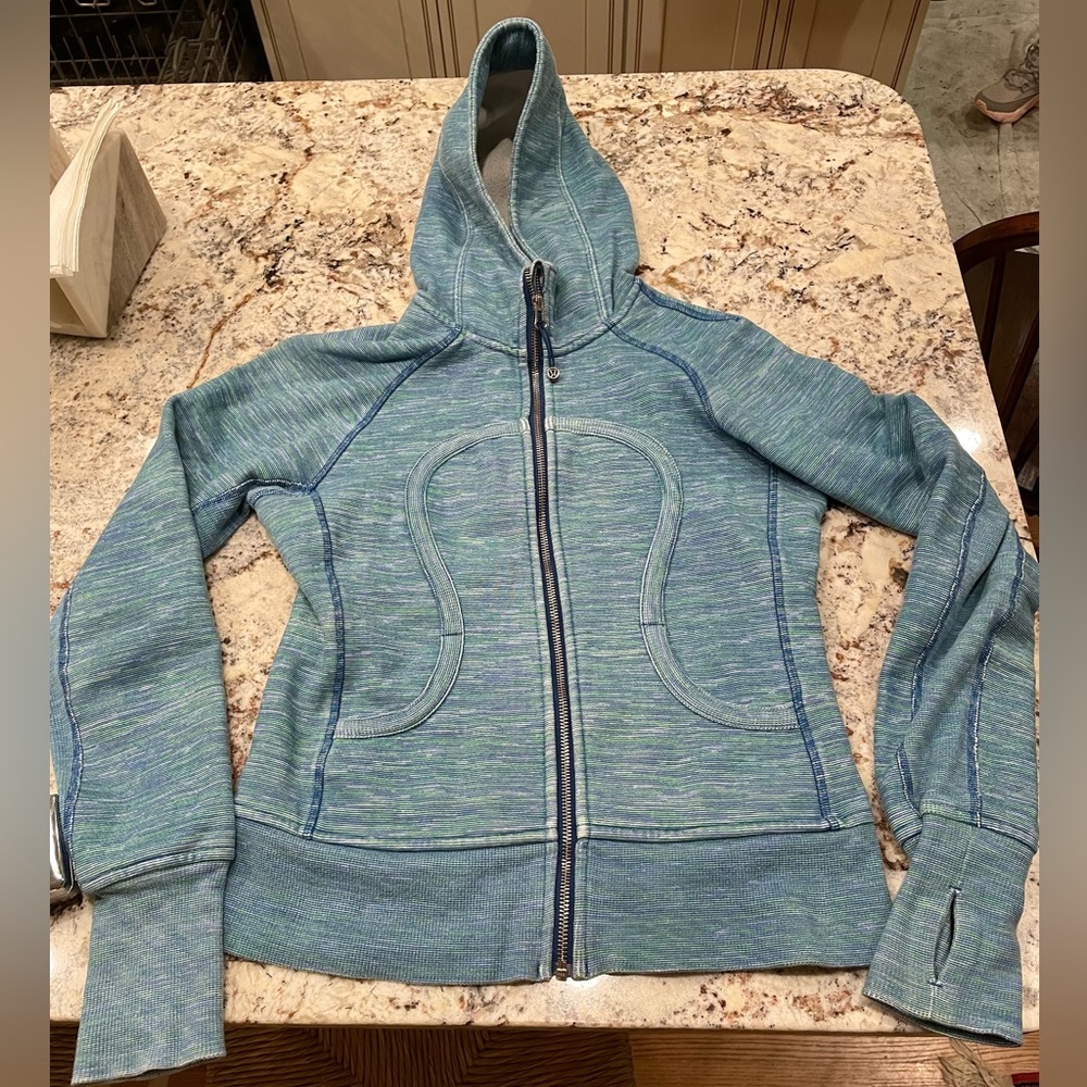 Lululemon Scuba Space Dye Zip-Up